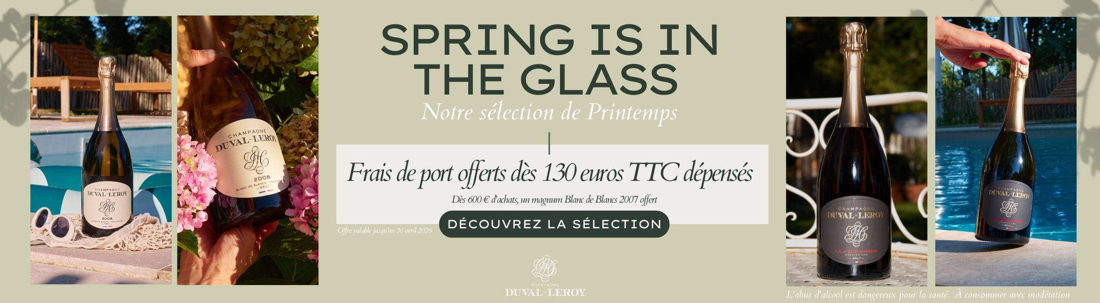 Spring is in the glass